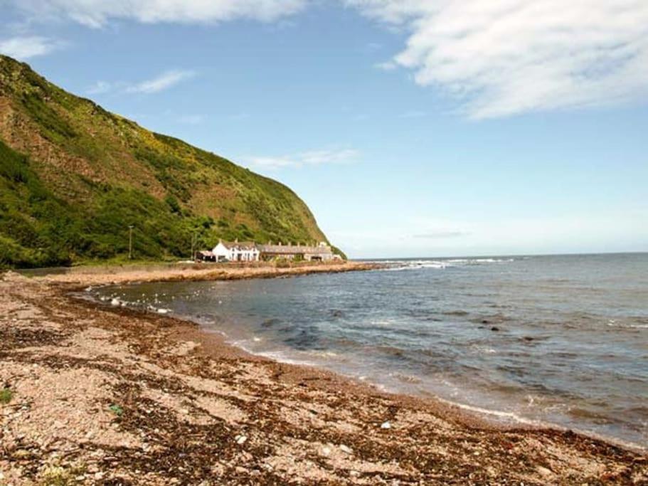 The Cottage By The Sea, Scotland Burnmouth Buitenkant foto