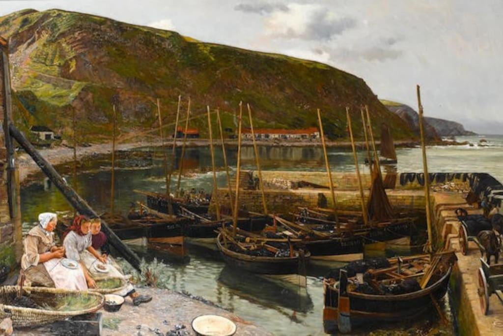 The Cottage By The Sea, Scotland Burnmouth Buitenkant foto