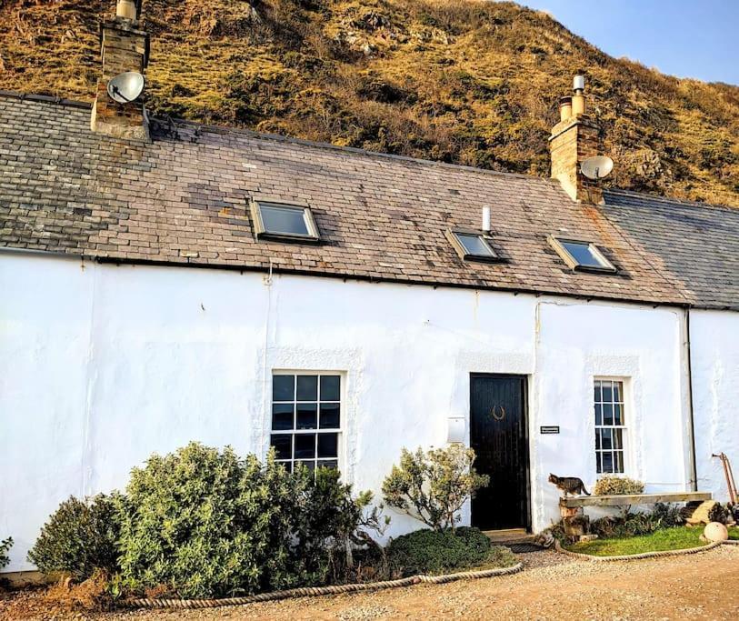 The Cottage By The Sea, Scotland Burnmouth Buitenkant foto